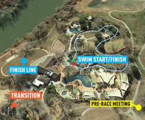 SGT Swim map