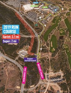 2019 SGT run Map