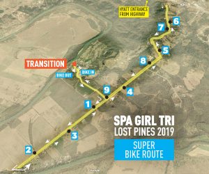 Lost Pines bike course