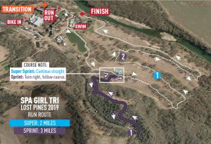 Lost Pines run course